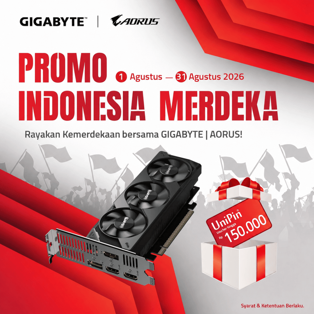 GIGABYTE GeForce RTX 5050 OC Low Profile 8G-1-Nano Komputer