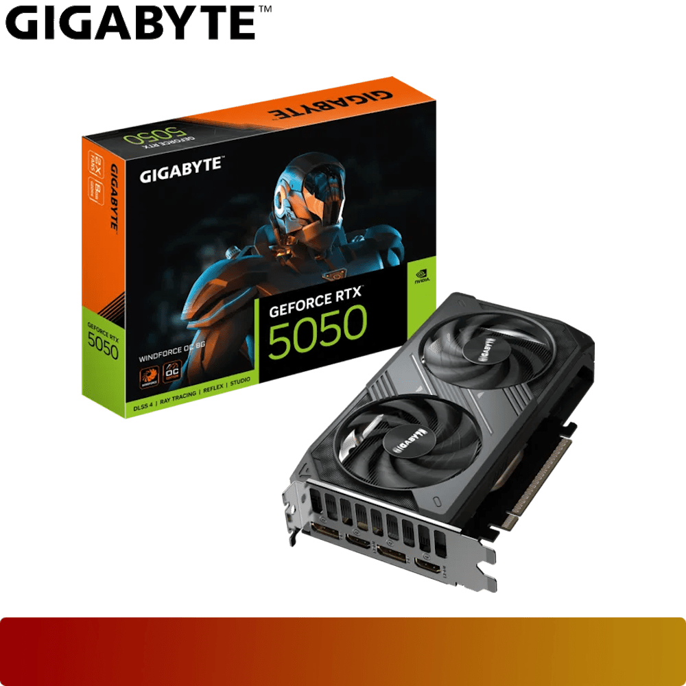 GIGABYTE GeForce RTX 5050 WINDFORCE OC 8G-1-Nano Komputer