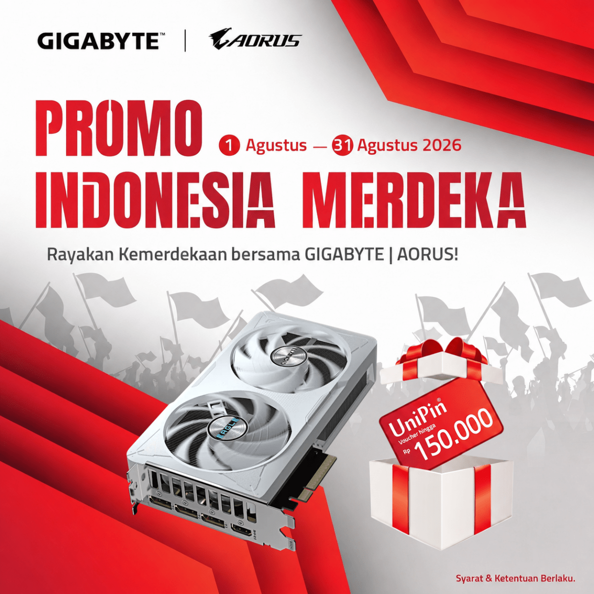 GIGABYTE GeForce RTX 5060 EAGLE OC ICE 8G-1-Nano Komputer