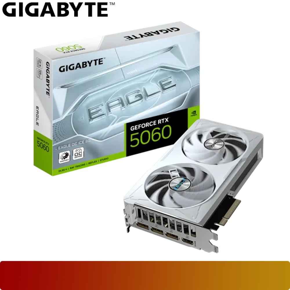 GIGABYTE GeForce RTX 5060 EAGLE OC ICE 8G - 1 - Nano Komputer