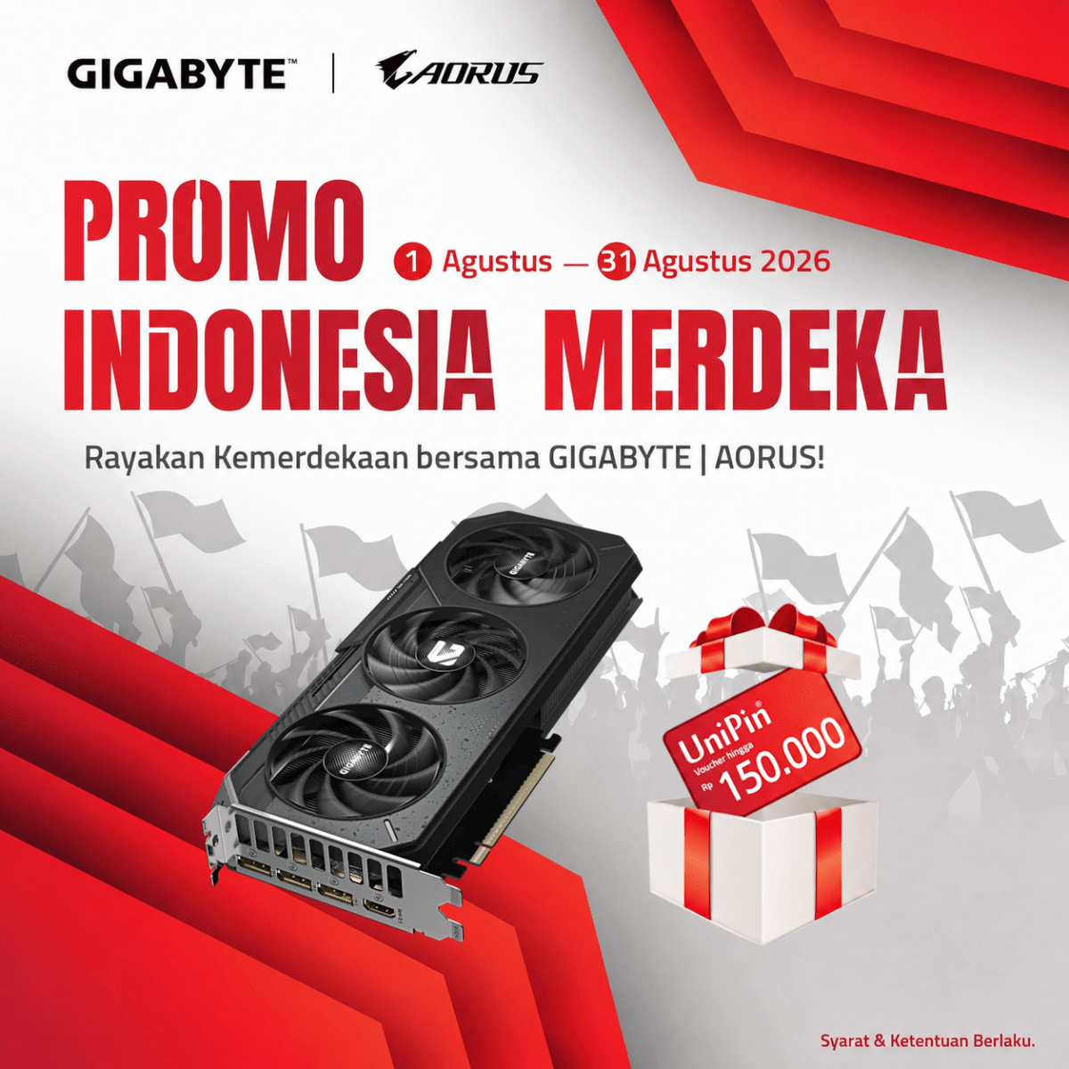 GIGABYTE GeForce RTX 5060 GAMING OC 8G-1-Nano Komputer