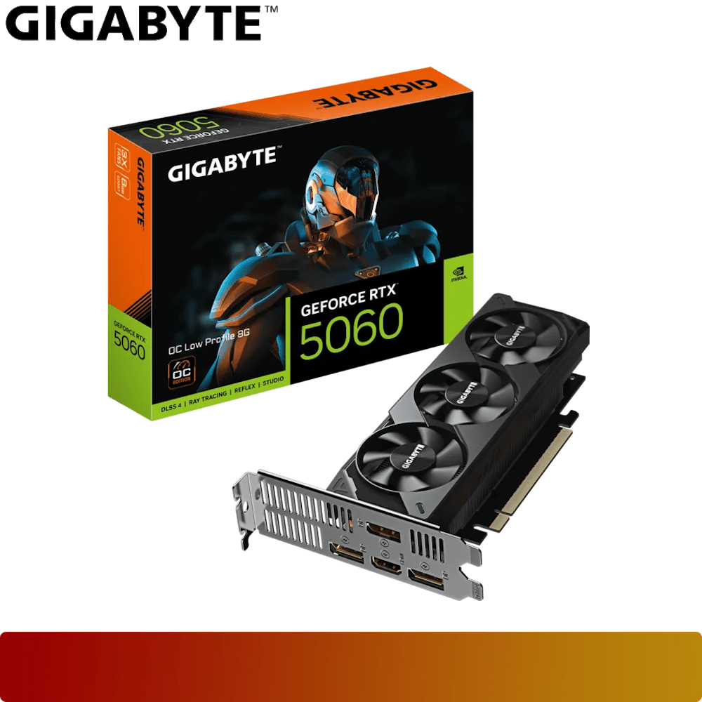 GIGABYTE GeForce RTX 5060 OC Low Profile 8G-1-Nano Komputer