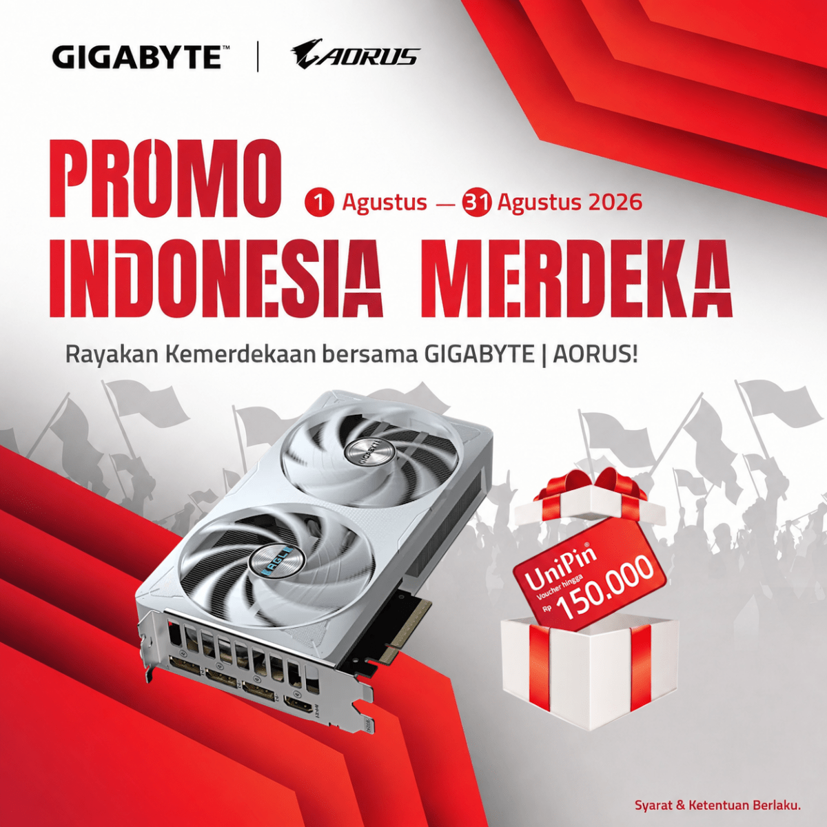 GIGABYTE GeForce RTX 5060 Ti EAGLE OC ICE 16G-1-Nano Komputer