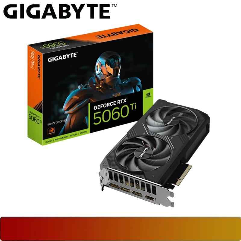 GIGABYTE GeForce RTX 5060 Ti WINDFORCE 8G - 1 - Nano Komputer