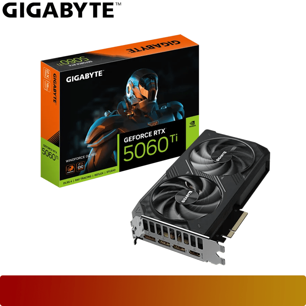 GIGABYTE GeForce RTX 5060 Ti WINDFORCE OC 16G-1-Nano Komputer