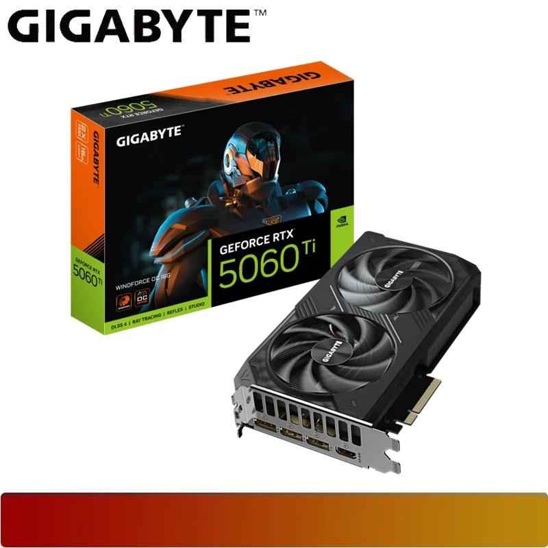 GIGABYTE GeForce RTX 5060 Ti WINDFORCE OC 16G