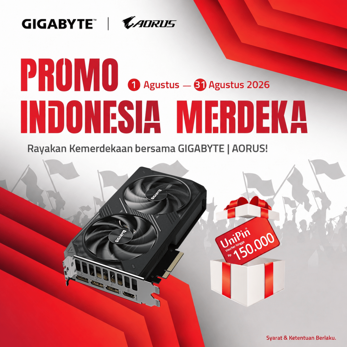 GIGABYTE GeForce RTX 5060 Ti WINDFORCE OC 16G-1-Nano Komputer