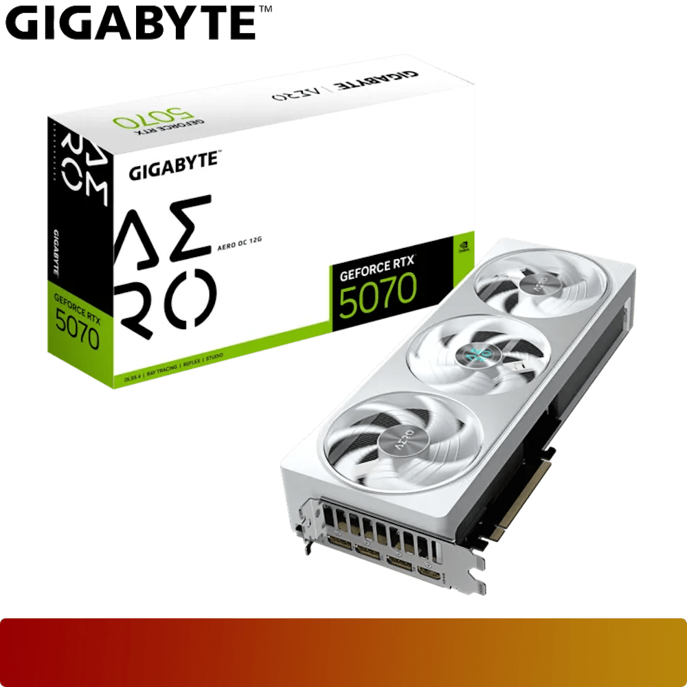 GIGABYTE GeForce RTX 5070 AERO OC 12G-1-Nano Komputer