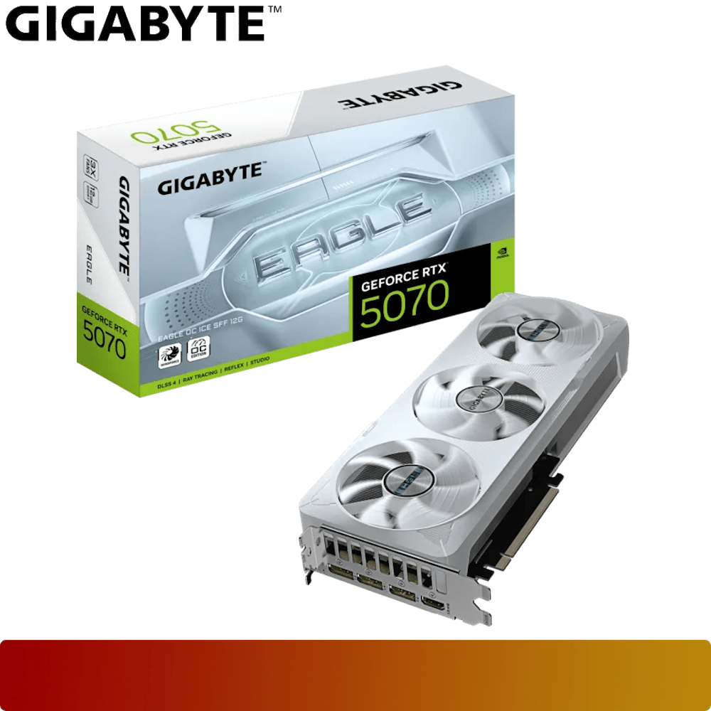 GIGABYTE GeForce RTX 5070 EAGLE OC ICE SFF 12G-1-Nano Komputer