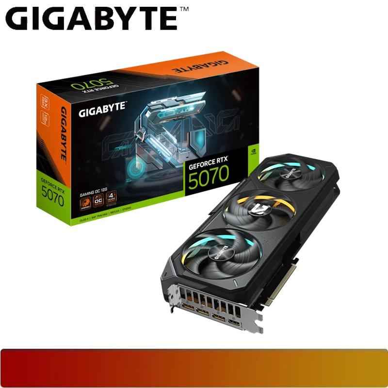 GIGABYTE GeForce RTX 5070 GAMING OC 12G
