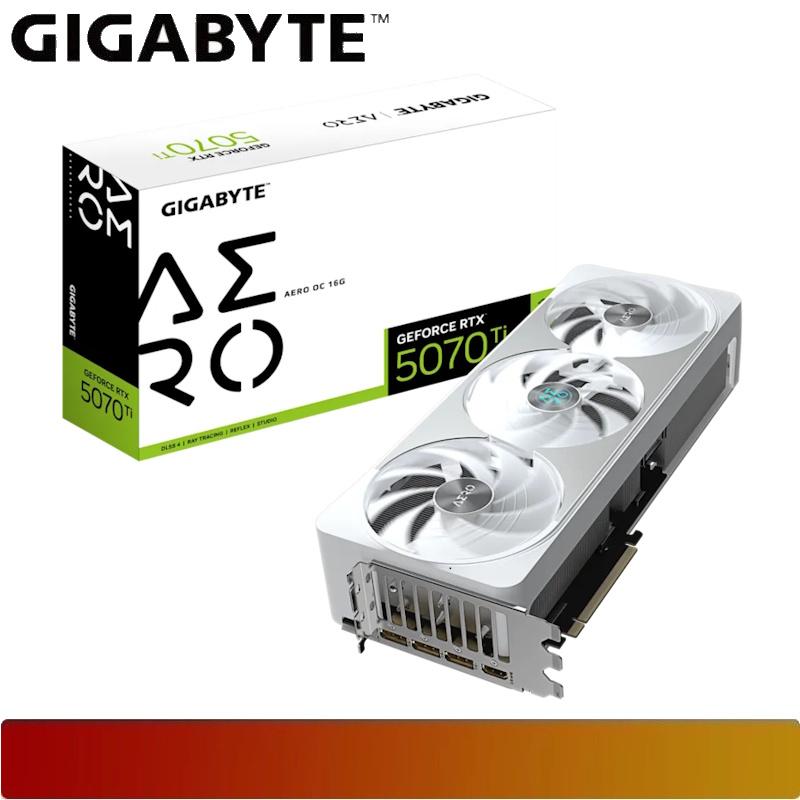 GIGABYTE GeForce RTX 5070 Ti AERO OC 16G - 1 - Nano Komputer