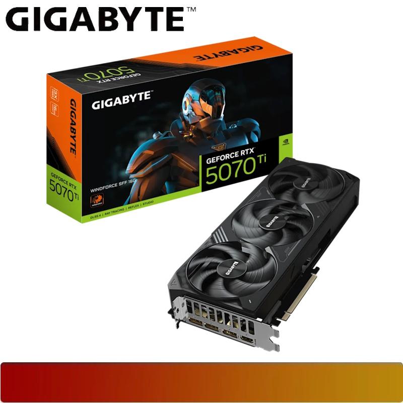 GIGABYTE GeForce RTX 5070 Ti WINDFORCE SFF 16G - 1 - Nano Komputer