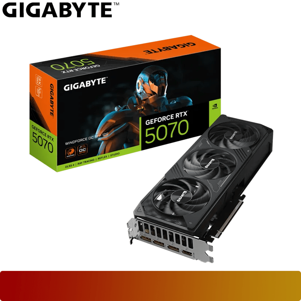 GIGABYTE GeForce RTX 5070 WINDFORCE OC SFF 12G-1-Nano Komputer