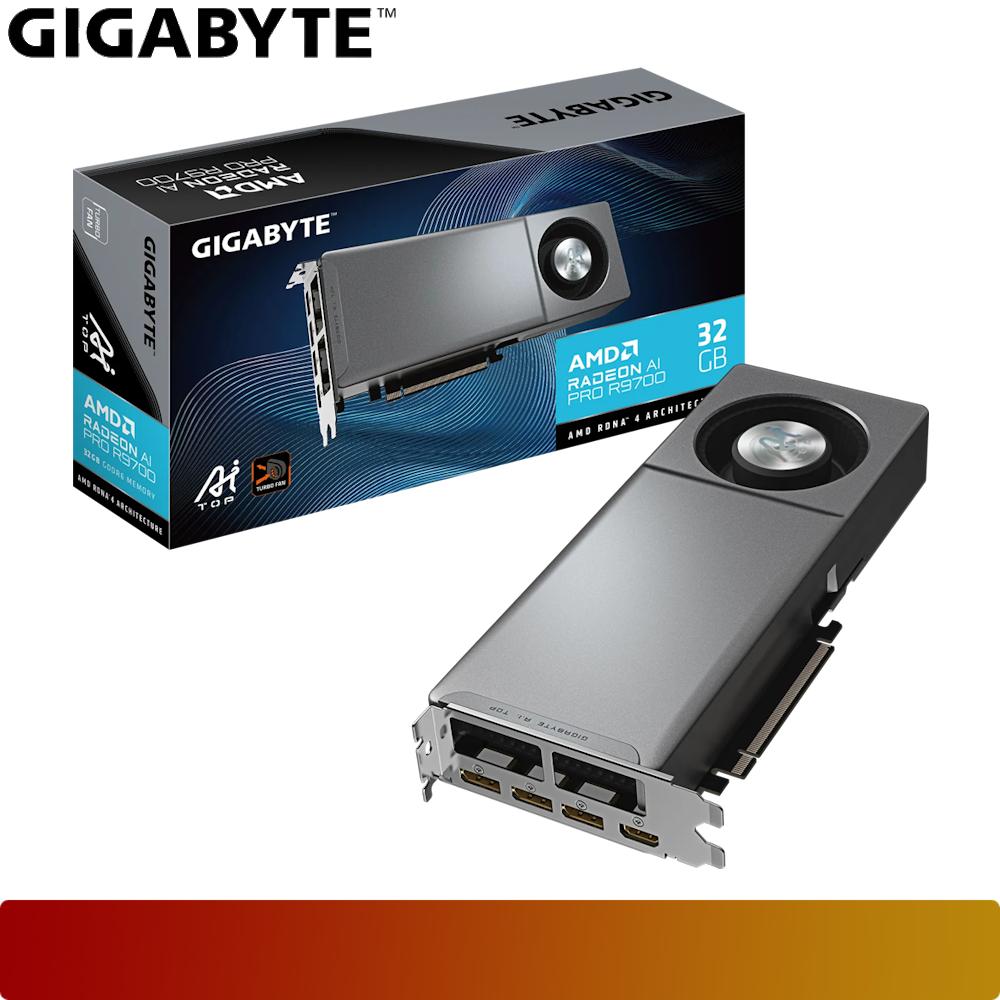 GIGABYTE Radeon AI PRO R9700 AI TOP 32G-1-Nano Komputer