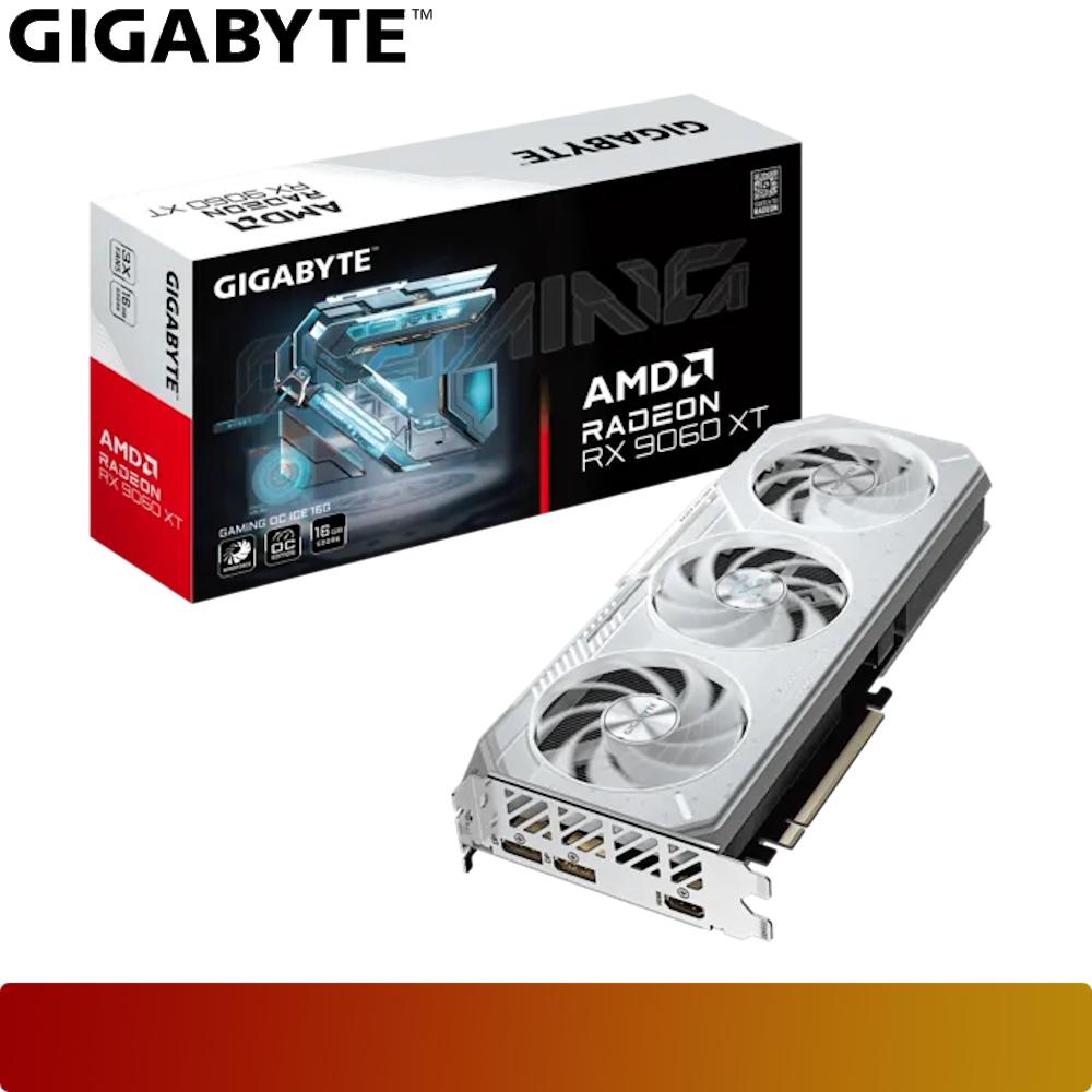 GIGABYTE Radeon RX 9060 XT GAMING OC ICE 16G - 1 - Nano Komputer