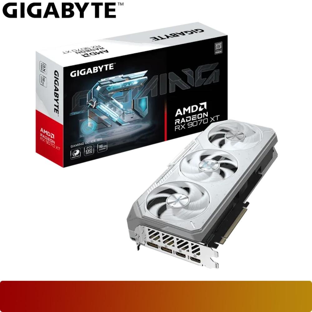 GIGABYTE Radeon RX 9070 XT GAMING OC ICE 16G - 1 - Nano Komputer