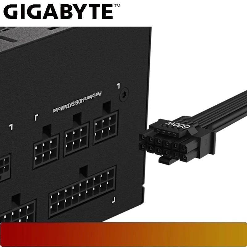 GIGABYTE UD1000GM PG5 | PSU 1000W 80+ Gold PCIe 5.0 Fully Modular - 5 - Nano Komputer