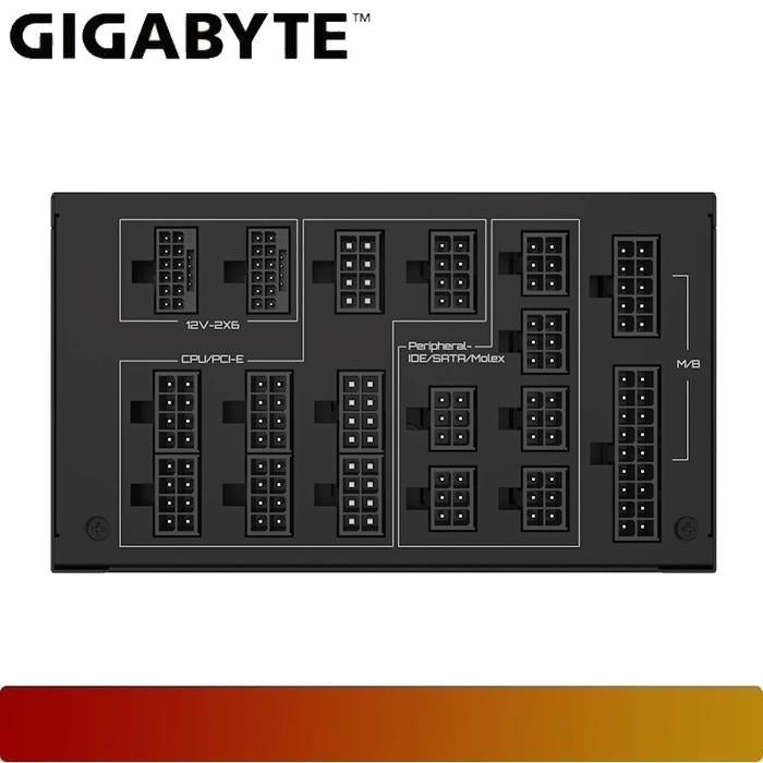 GIGABYTE UD1600PM PG5 AI TOP | PSU 1600W 80+ Platinum ATX 3.1 Flat Cable - 5 - Nano Komputer