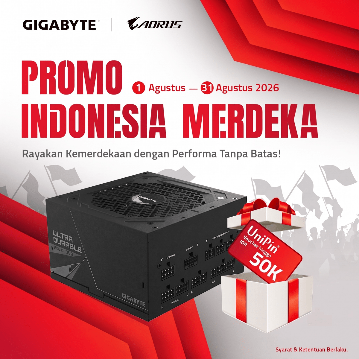 GIGABYTE UD850GM PG5-1-Nano Komputer