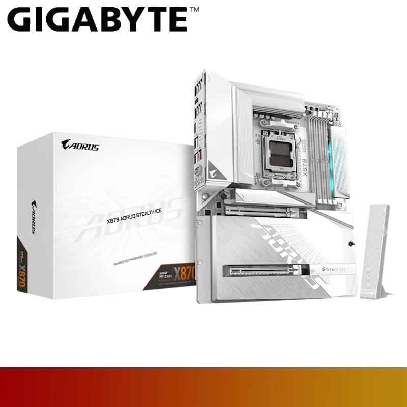 GIGABYTE X870 AORUS STEALTH ICE - 1 - Nano Komputer