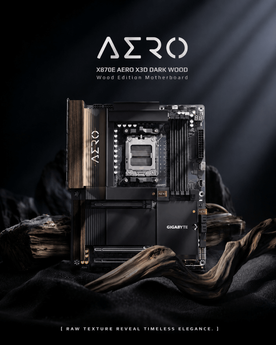 GIGABYTE X870E AERO X3D DARK WOOD-1-Nano Komputer