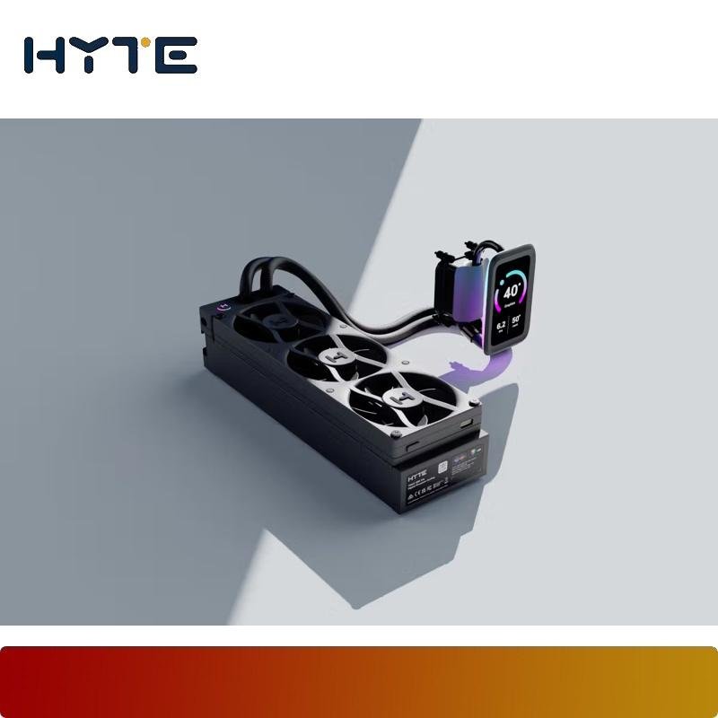 HYTE THICC Q80 Trio | Digital Processor Cooling with 5 Inch Ultraslim IPS Display - 2 - Nano Komputer