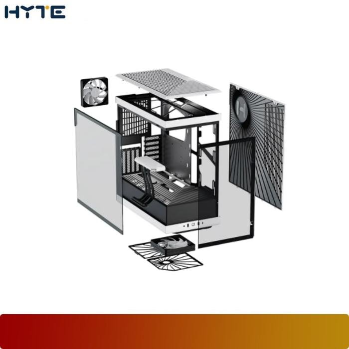HYTE Y40 Merah - 6 - Nano Komputer