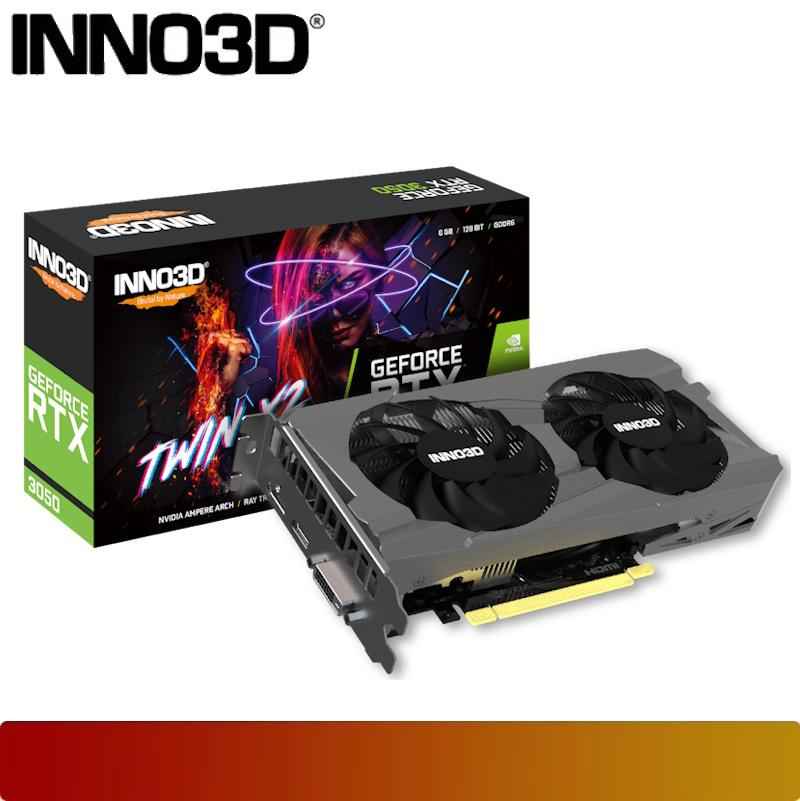 INNO3D GEFORCE RTX 3050 6GB TWIN X2 6GB GDDR6 - 1 - Nano Komputer