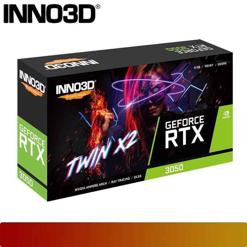 INNO3D GEFORCE RTX 3050 6GB TWIN X2 6GB GDDR6 - 3 - Nano Komputer