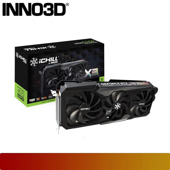 INNO3D GEFORCE RTX 4070 SUPER ICHILL X3 12GB GDDR6X - 1 - Nano Komputer