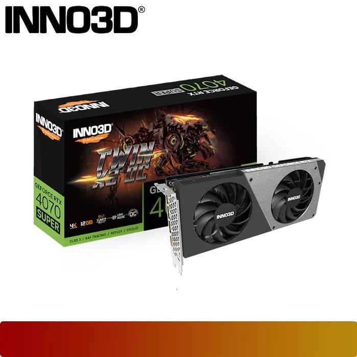 INNO3D GEFORCE RTX 4070 SUPER TWIN X2 12GB GDDR6X - 1 - Nano Komputer