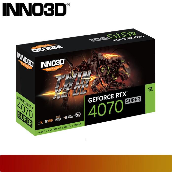 INNO3D GEFORCE RTX 4070 SUPER TWIN X2 12GB GDDR6X - 3 - Nano Komputer