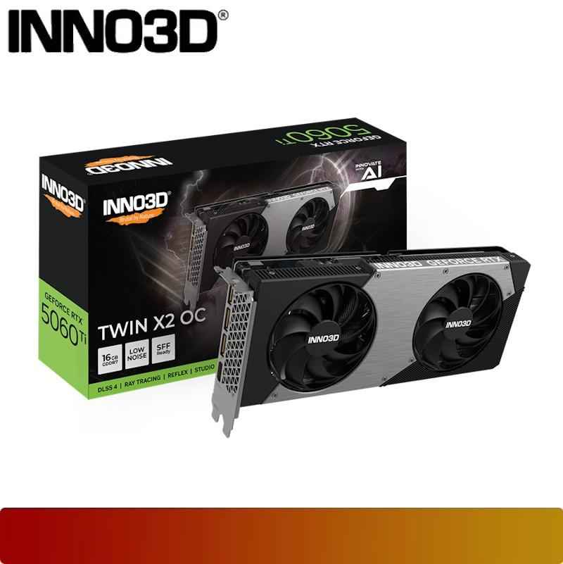 INNO3D GeForce RTX 5060 Ti 16GB TWIN X2 OC - 1 - Nano Komputer