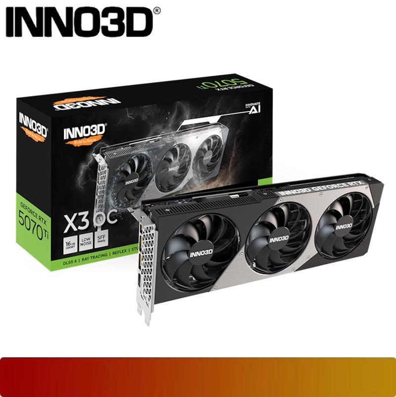 INNO3D GeForce RTX 5070 Ti X3 OC 16GB GDDR7 - 1 - Nano Komputer