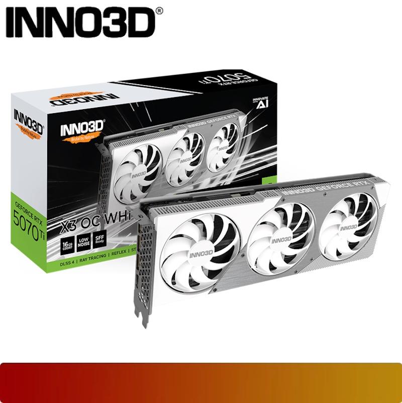 INNO3D GeForce RTX 5070 Ti X3 OC WHITE 16GB GDDR7 - 1 - Nano Komputer