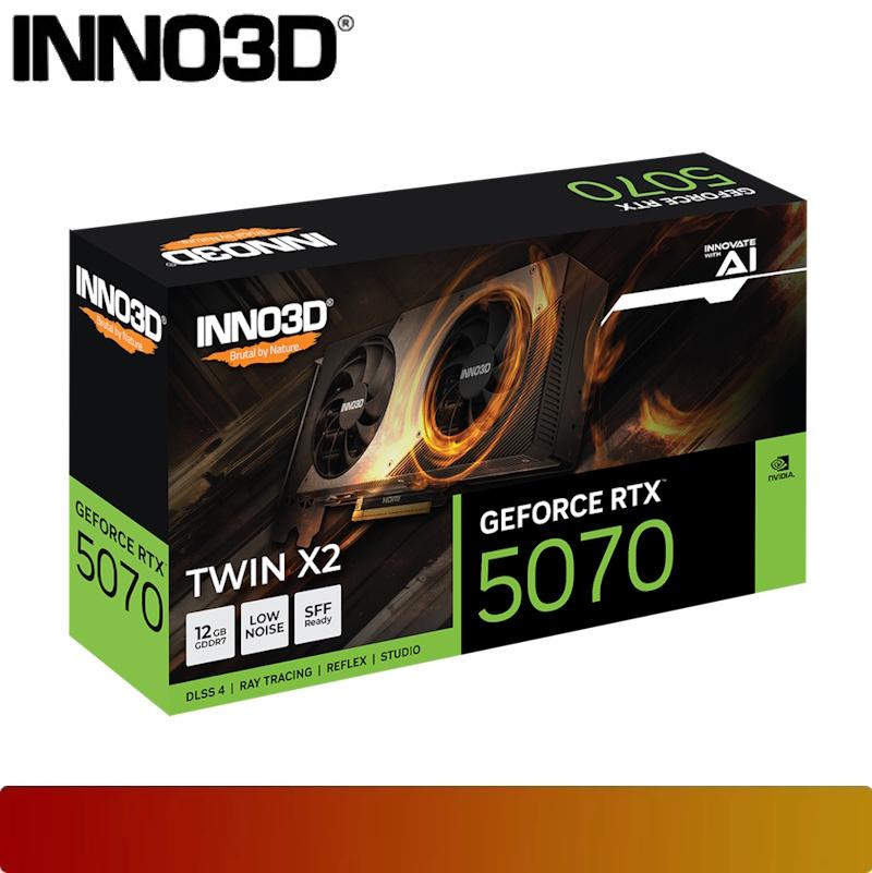 INNO3D GeForce RTX 5070 TWIN X2 12GB GDDR7 - 3 - Nano Komputer