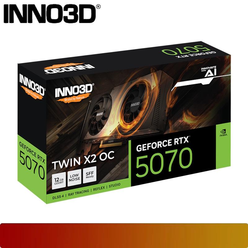 INNO3D GeForce RTX 5070 TWIN X2 OC 12GB GDDR7 - 3 - Nano Komputer