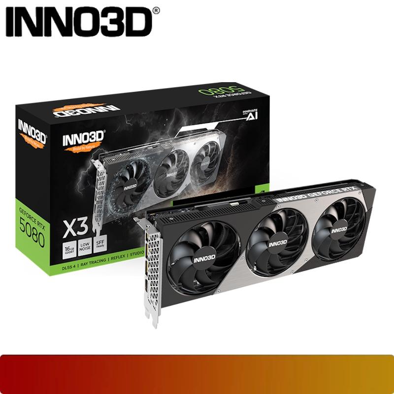 INNO3D GEFORCE RTX 5080 X3 16GB GDDR7 - 1 - Nano Komputer