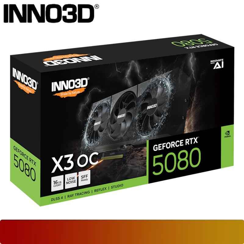 INNO3D GeForce RTX 5080 X3 OC 16GB GDDR7 - 3 - Nano Komputer