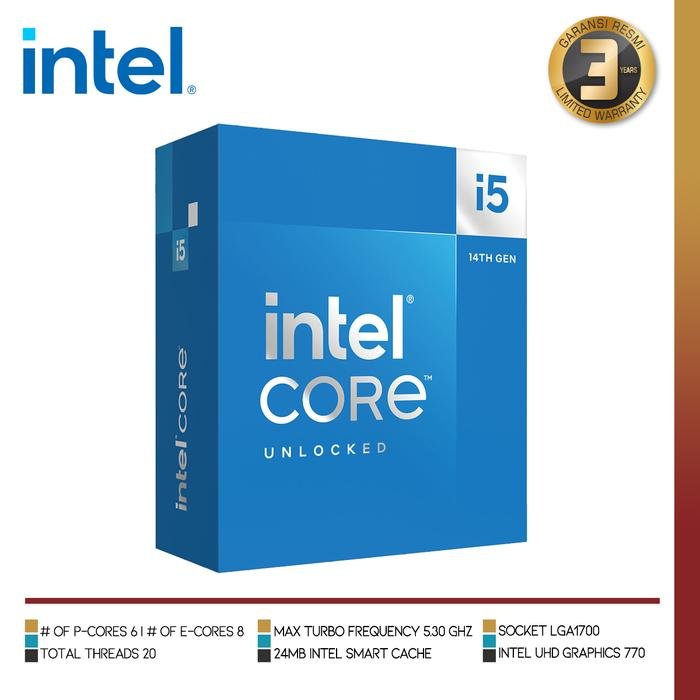 INTEL CORE I5 14600K - 1 - Nano Komputer