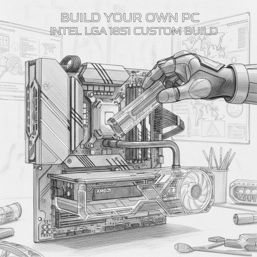 Intel LGA 1851 Build - 1 - Nano Komputer