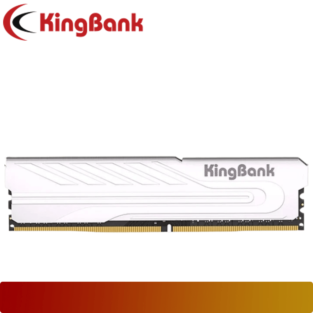 KingBank Classic Heatsink DDR5 8GB (1 x 8GB) 6000 MT/s CL30 Silver - 1 - Nano Komputer