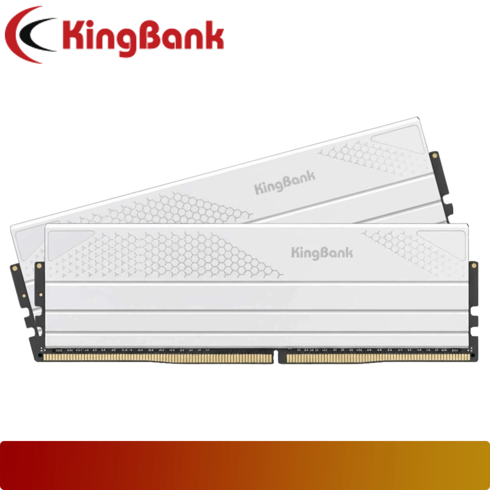KingBank Dark DDR5 32GB Kit (2 x 16GB) 6000 MT/s CL28 White A - Die - 1 - Nano Komputer