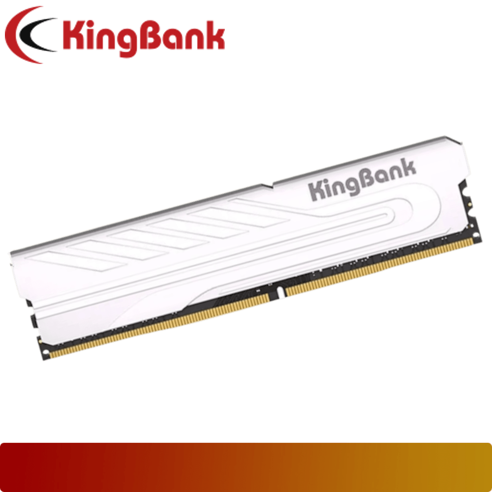 KingBank Heatsink DDR4 8GB (1 x 8GB) 3200 MT/s CL16 Silver - 2 - Nano Komputer