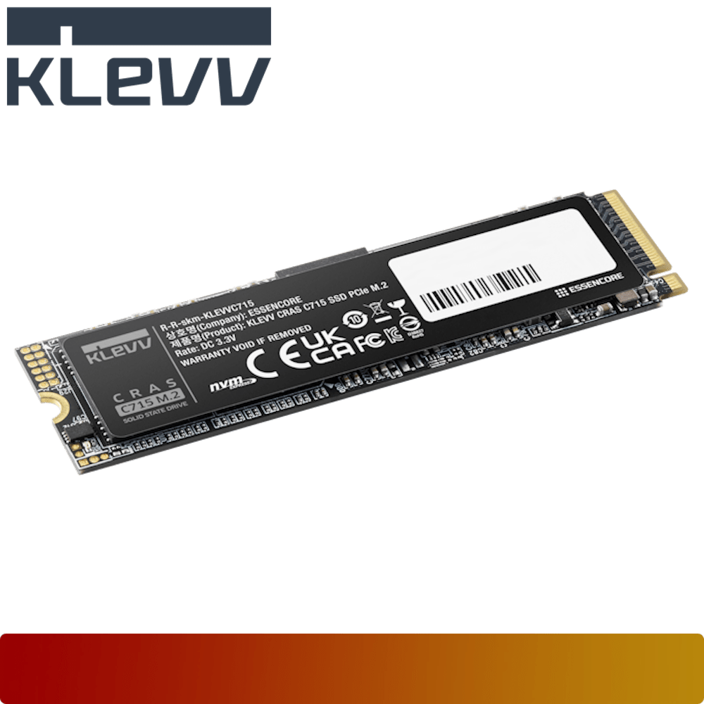 KLEVV CRAS C715 1TB M.2 NVMe PCIe Gen3x4 SSD-3-Nano Komputer