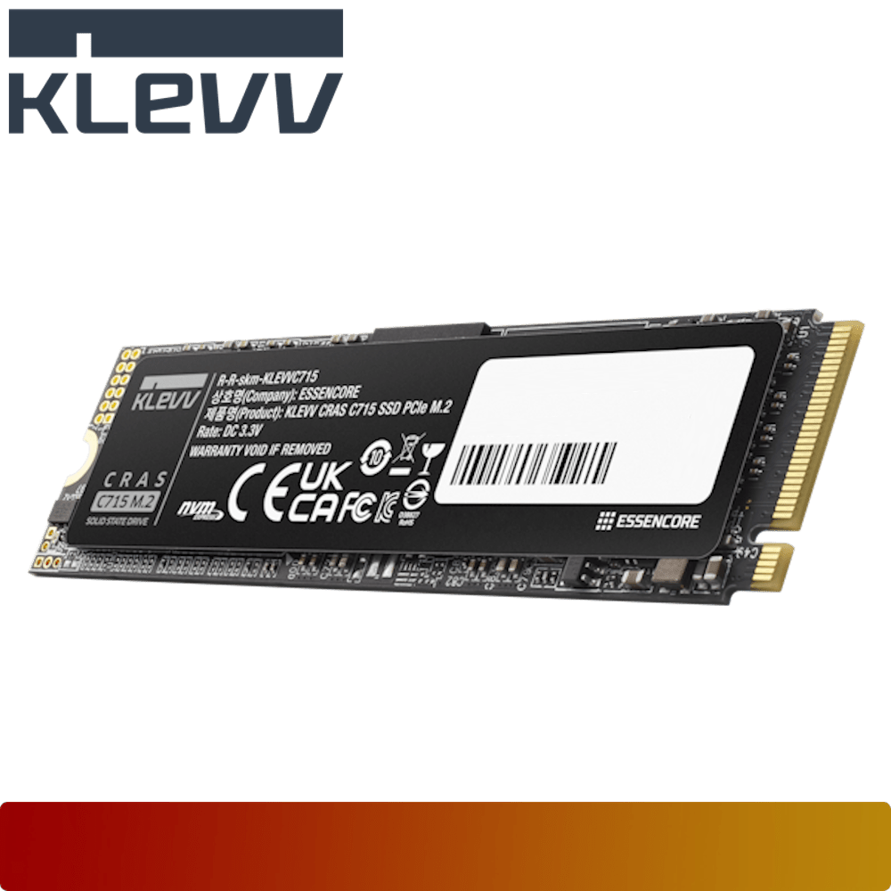 KLEVV CRAS C715 1TB M.2 NVMe PCIe Gen3x4 SSD-2-Nano Komputer