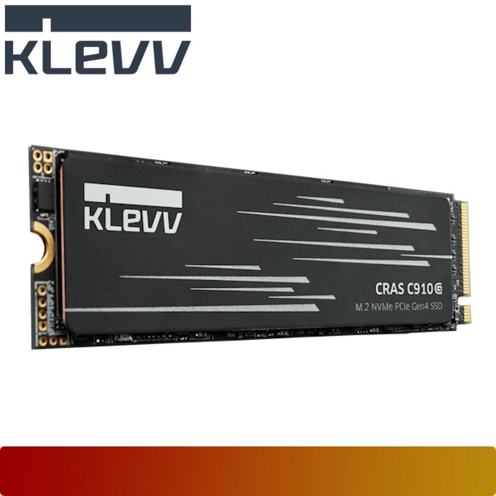 KLEVV CRAS C910G 500GB M.2 NVMe PCIe Gen4x4 SSD-2-Nano Komputer