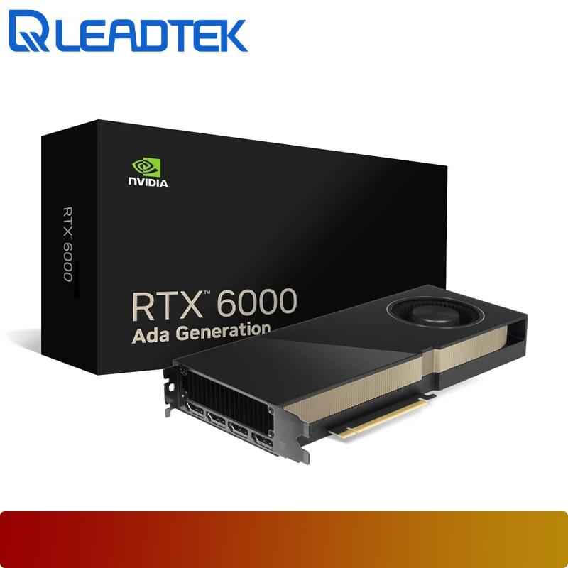 LEADTEK QUADRO NVIDIA RTX 6000 Ada Generation 48 GB GDDR6 - 1 - Nano Komputer