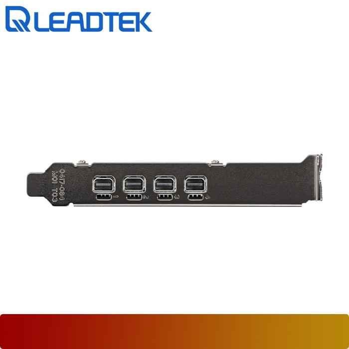 LEADTEK QUADRO NVIDIA T1000 4GB GDDR6 - 3 - Nano Komputer