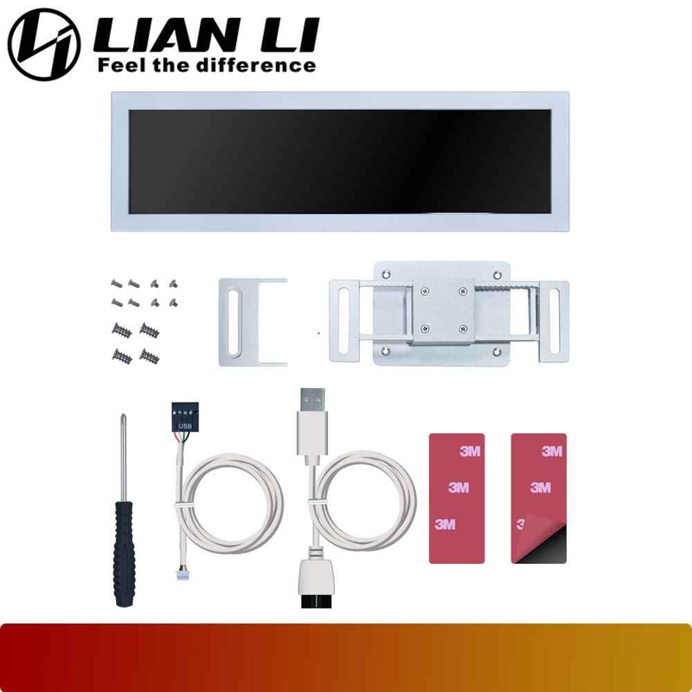 LIAN LI 8.8″ Universal Screen (US88v1) | Adjustable Mount ARGB Lighting Temp Display - 6 - Nano Komputer
